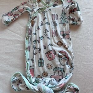 Festive Baby Knotted Nightgown